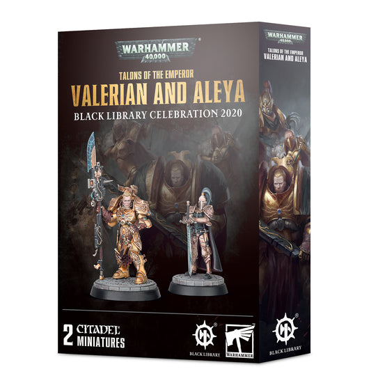 Adeptus Custodes Talons of the Emperor Valerian & Aleya