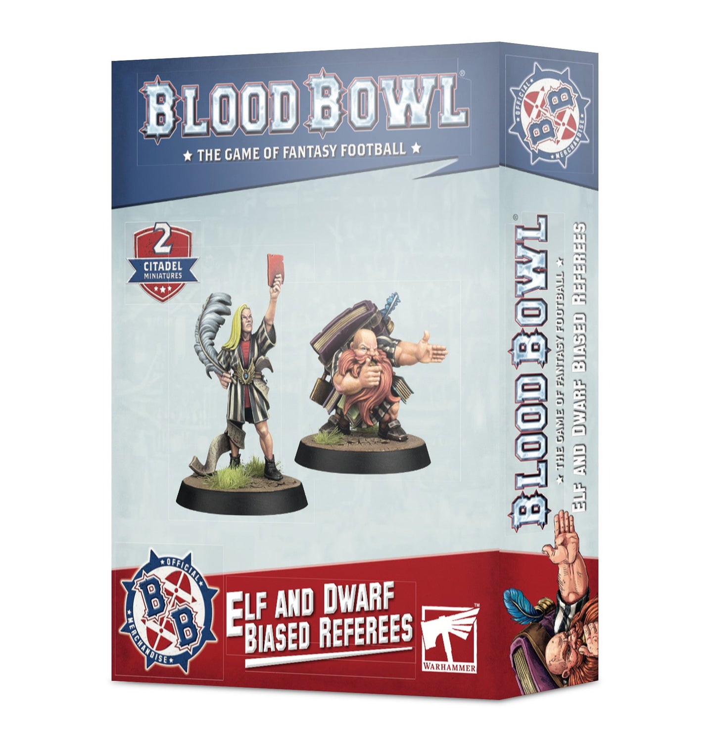 Blood Bowl Elf & Dwarf Biased Referees