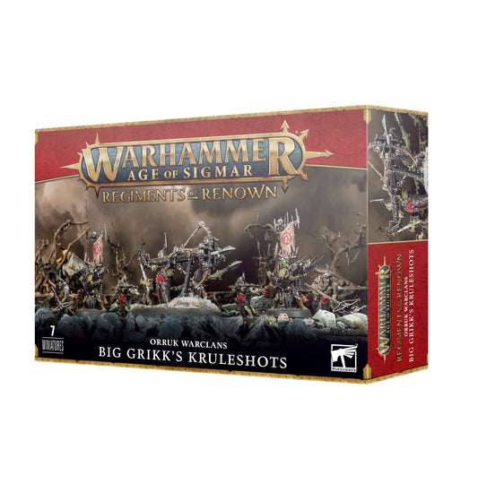 Orruk Warclans Big Grikk's Kruleshots - (Last Chance to Buy)